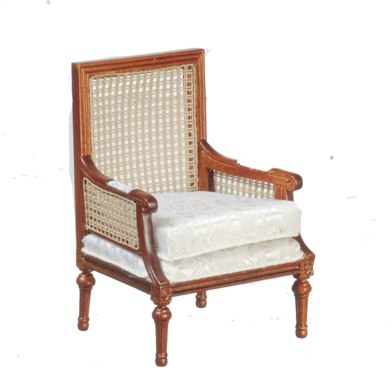 (image for) Vintage Bergere Chair/Walnut