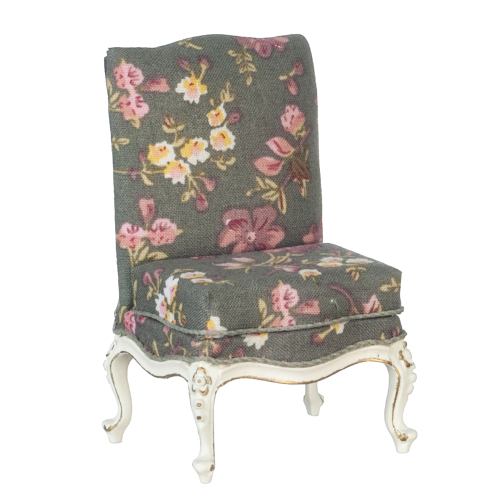 (image for) Upholstered Chair-Floral