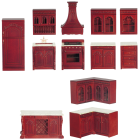 12pc Deluxe Kitchen in Mahogany (image for) 12pc Deluxe Kitchen in Mahogany