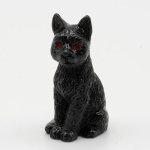(image for) Sitting Black Cat