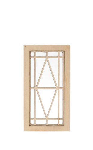 (image for) Full Diamond Prairie Style Single Window