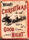 (image for) Merry Christmas to All Sign
