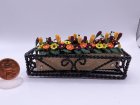 Autumn Flowers in Braided Box Planter (image for) Autumn Flowers in Braided Box Planter