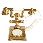 (image for) Vintage Gold Telephone