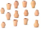 (image for) Assorted Clay Pots 12pc