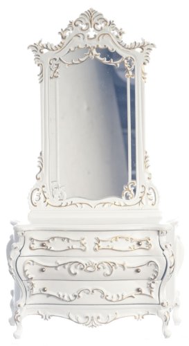 (image for) Bourbon Dressing Table - White