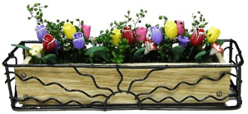 (image for) Spring Crocus & Tulip in Sunrise Iron
