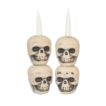 (image for) Double Skull Candle Holders 2pc