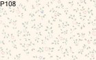 (image for) Prepasted Wallpaper, 3 Pieces: White Tiny Floral