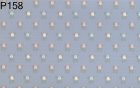 (image for) Prepasted Wallpaper, 3 Pieces: Floral Print On Blue