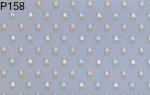 (image for) Prepasted Wallpaper, 3 Pieces: Floral Print On Blue