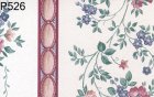 (image for) Rose Floral Geometric Wallpaper 3pc