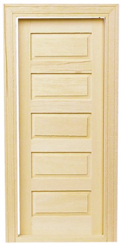 (image for) 5-Panel Traditional Interior Door