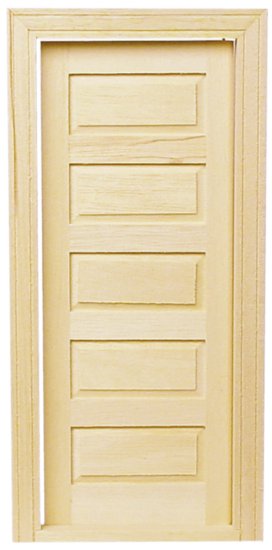 (image for) 5-Panel Traditional Interior Door