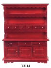 (image for) Colonial Mahogany Hutch
