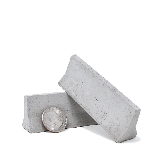 (image for) Cement Jersey Road Barrier 2pc
