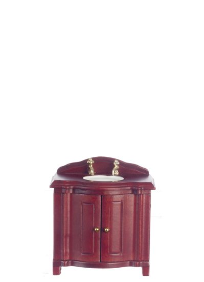 (image for) Old Fashioned Sink Cabinet - Mahogany