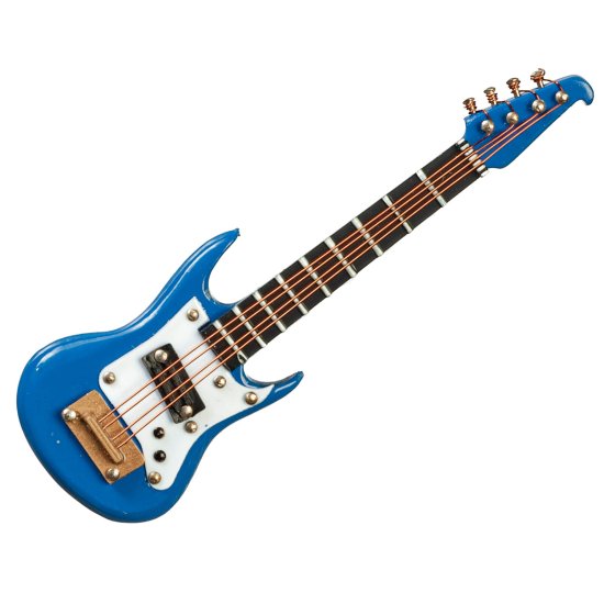 (image for) Blue Electric Guitar w/ Case