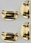 (image for) Brass Victorian Drawer Pull 4pc
