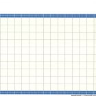 (image for) Blue Bordered White Wall Tile