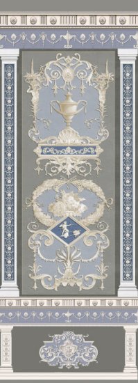 (image for) Greek Deco Wall Panel Section Tile