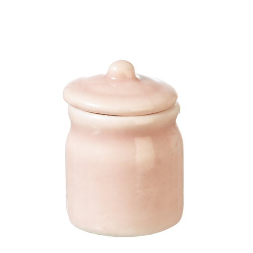 (image for) Cookie Jar w/ Removable Lid - Pink