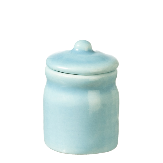 (image for) Cookie Jar w/ Removable Lid - Blue