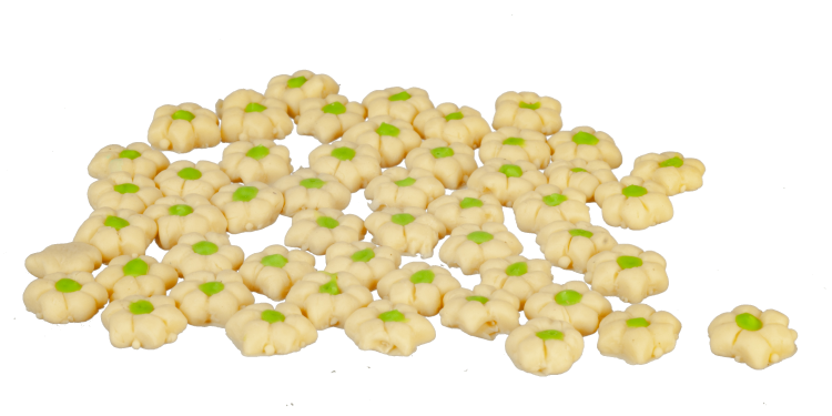 (image for) Shortbread Green Cookies 50pc