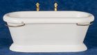 (image for) Old Fashioned Bathtub - White