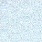 (image for) 1/2in Scale Wallpaper Blue Acorns on White 3pc
