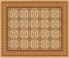 1/2in Scale Wallpaper Victorian Floor Tiles 3pc (image for) 1/2in Scale Wallpaper Victorian Floor Tiles 3pc