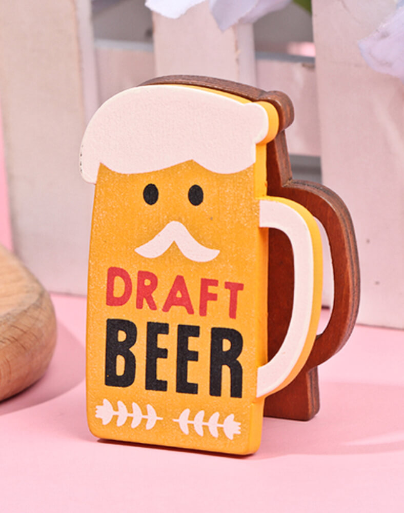 2 Sided Cold Beer / Draft Beer Standing Sign