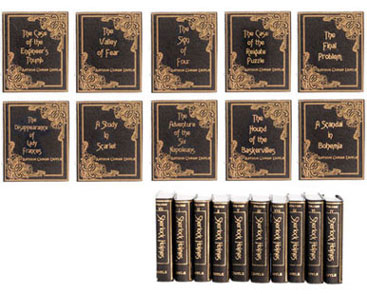 (image for) Doyl, Sr Art-Sherlock Holmes Books, 10pc