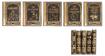 (image for) Bradbury, Ray Books, 5pc