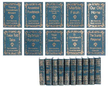 (image for) Hawthorne, Nathaniel Books, 10pc