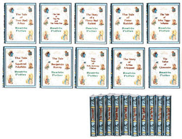 (image for) Potter, Beatrix (Color) Books, 10pc