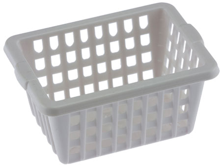 Square Laundry Basket White