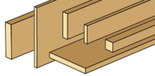 (image for) 5/64in x 8in x 24in Basswood 1pc