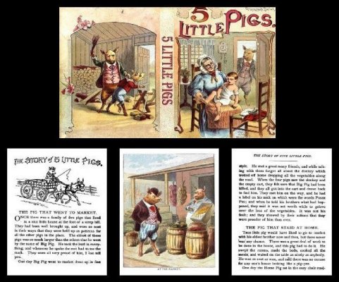 Five Little Pigs Book