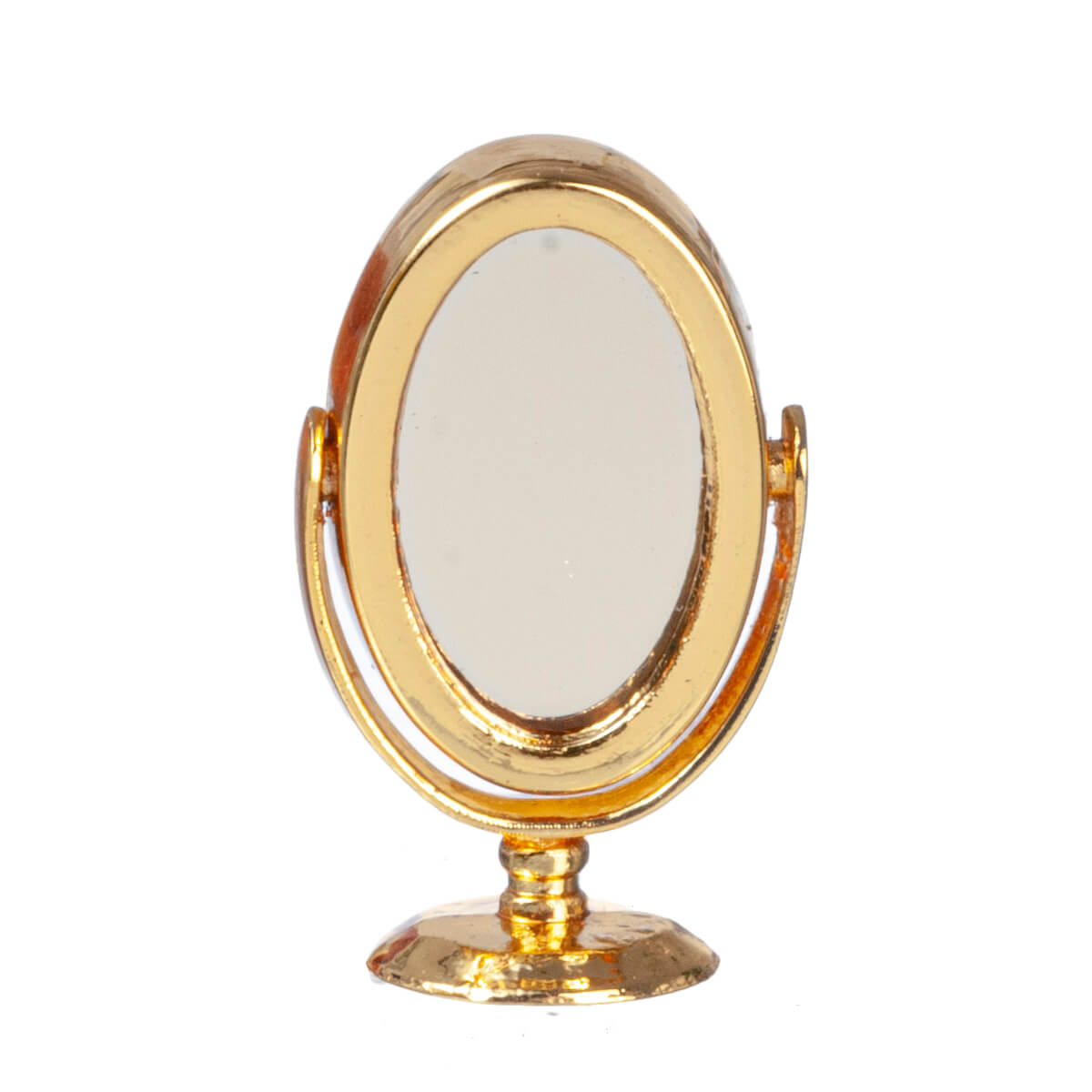 Gold Colored Dressing Table Makeup Mirror