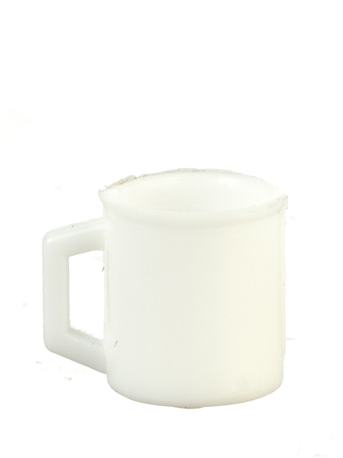 4pc White Coffee Mugs