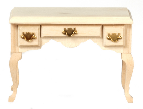 (image for) Unfinished Three Drawer Table
