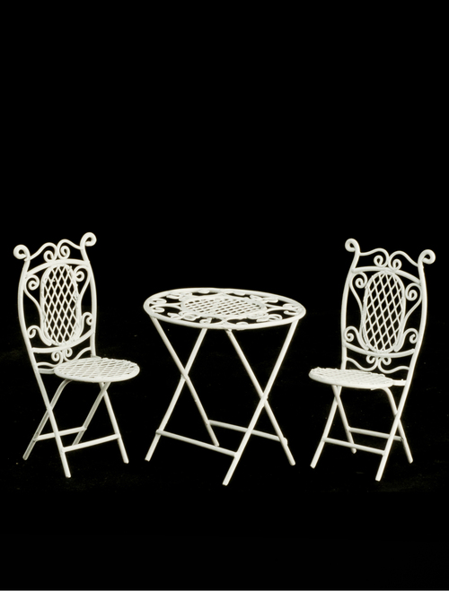 Patio Table & Chairs Set 3pc (Style 2)