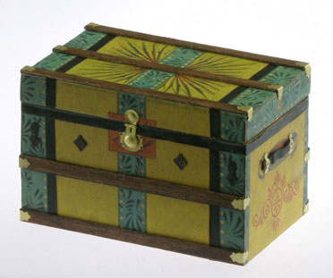 Lithograph Wooden Trunk Kit Yellow Bliss