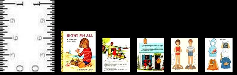 Betsy McCall, A Paper Doll Story Book Little Golden Book