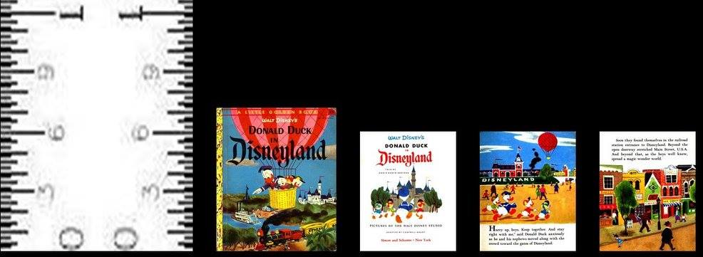 Donald Duck in Disneyland Little Golden Book