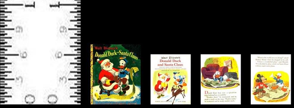 Donald Duck and Santa Claus Little Golden Book