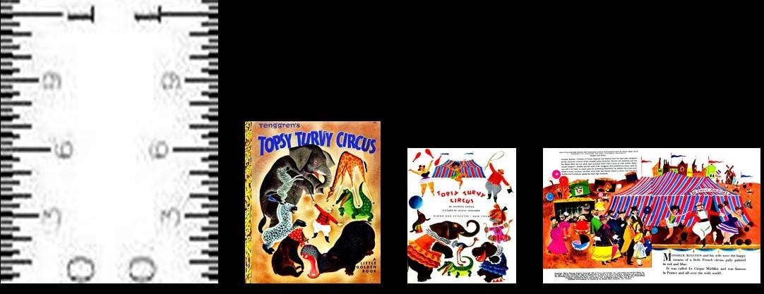 Topsy Turvy Circus Little Golden Book