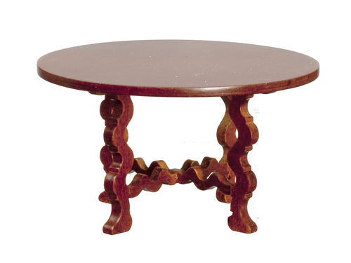 16th Century Spanish Low Round Dining Table - Walnut
