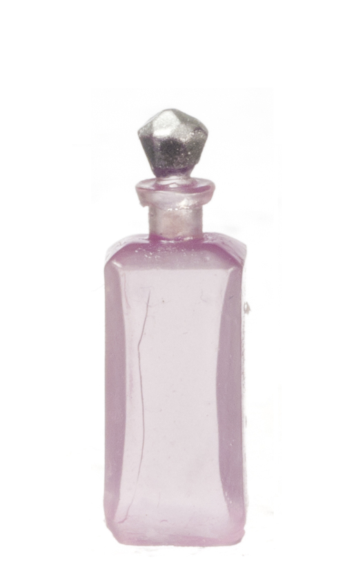 Fancy Lavender Vanity Bottles Plastic 12pc